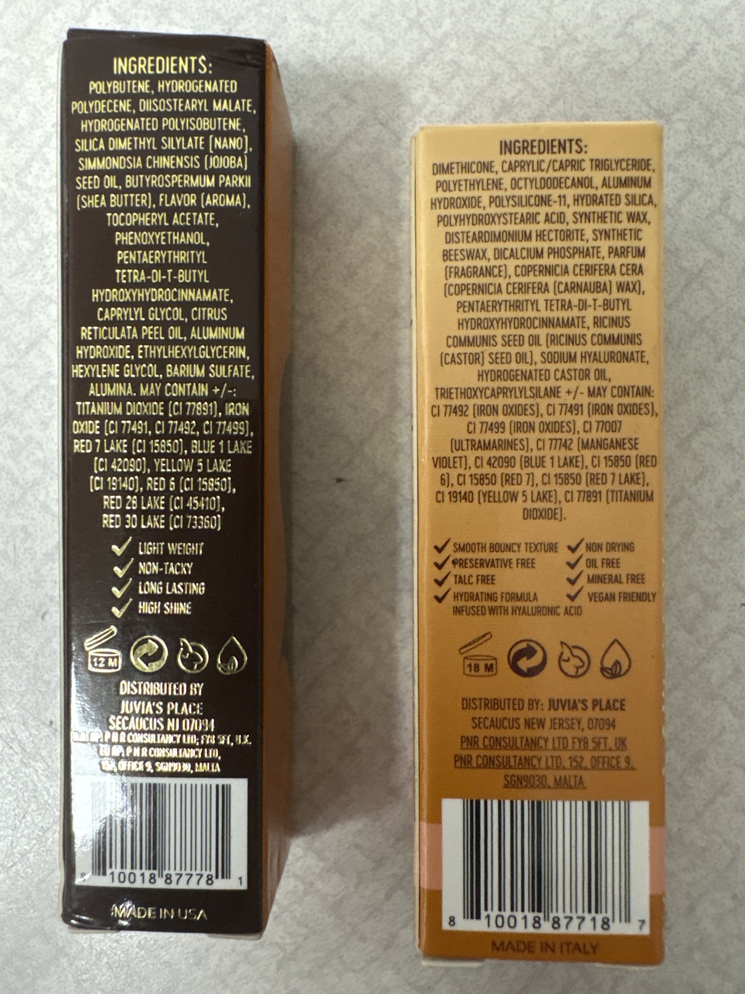 Juvias Place - Juvia's Place Nubian Earth Lipstick & Bronzed Lip Gloss - New / factory sealed - photo 2