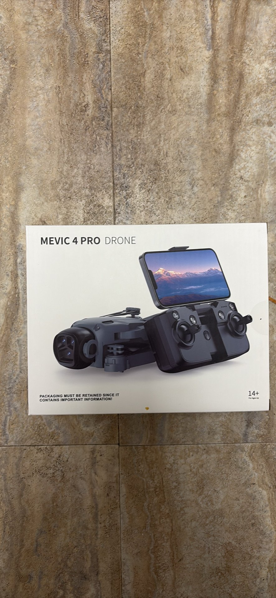 Mevic 4 Pro - Mevic 4 Pro S117 MAX Drone - Black - New / factory sealed - photo 2