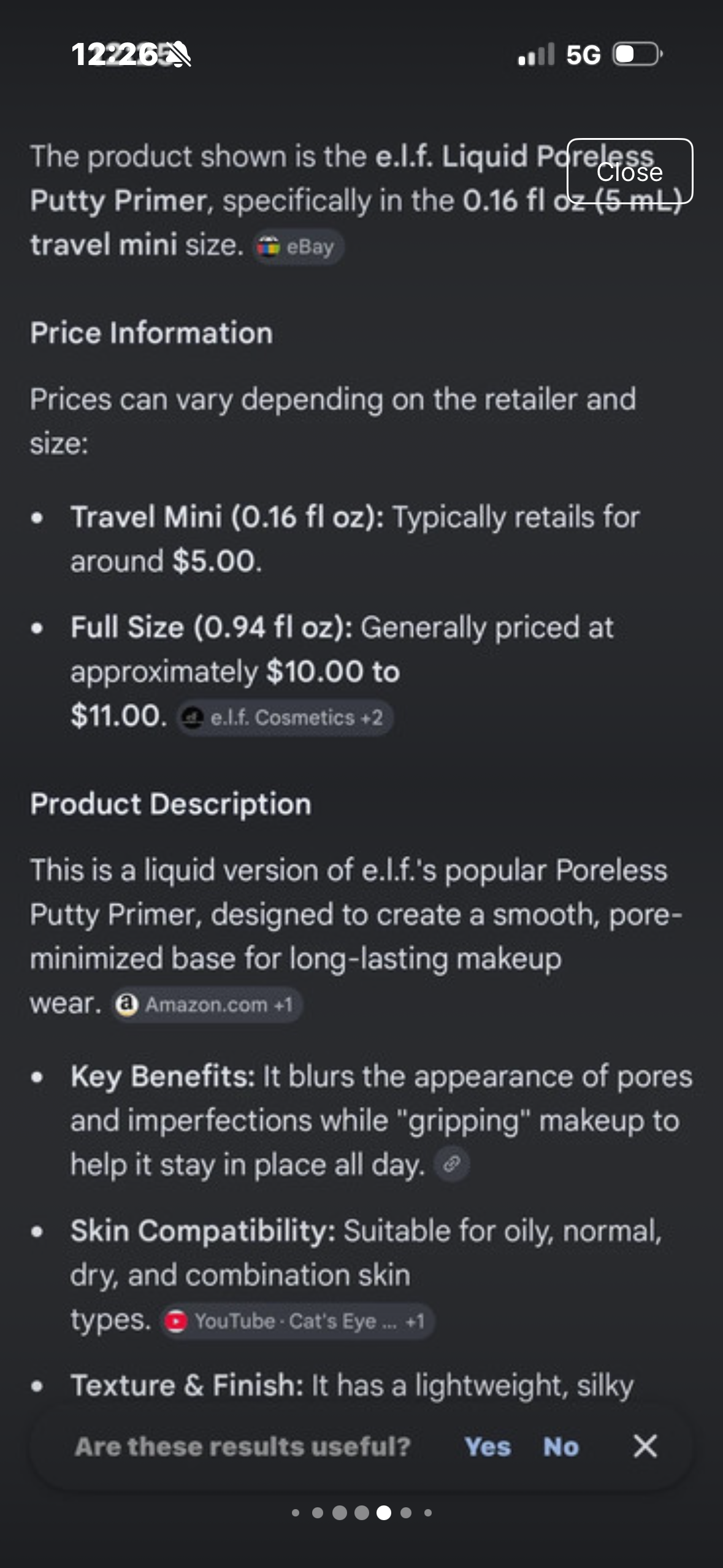 e.l.f. - e.l.f. Cosmetics Bundle: Putty Primer, Cream Eyeshadow, Whoa Glow SPF 30 - New / factory sealed - photo 4