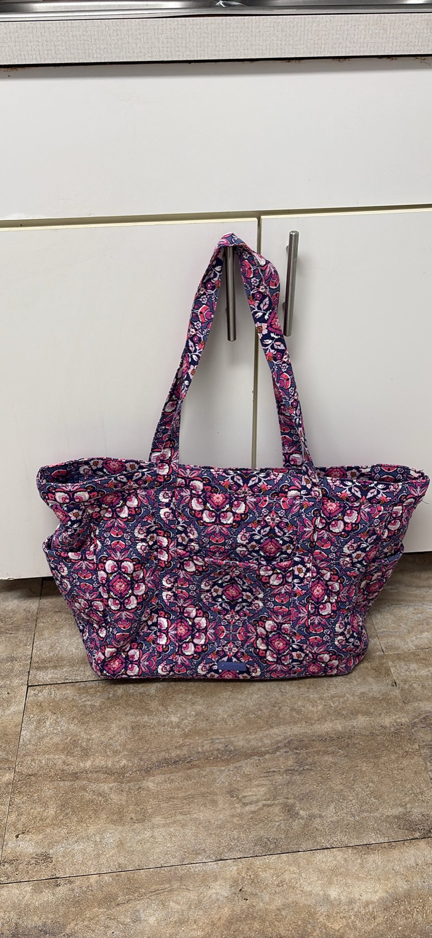 Vera Bradley Quilted Large Glenna Tote Bag