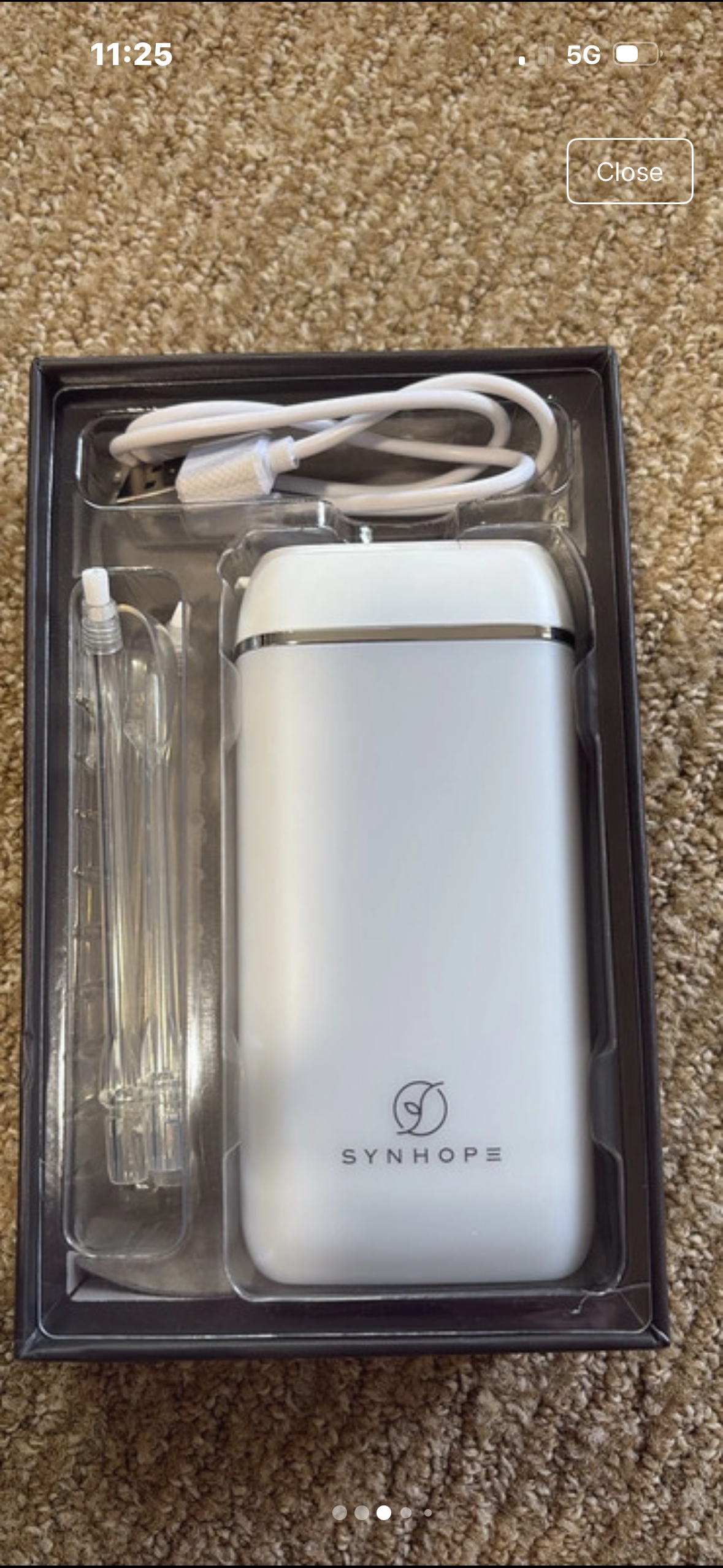 Synhope - SYNHOPE Mini Portable Water Flosser - New without tags - photo 3