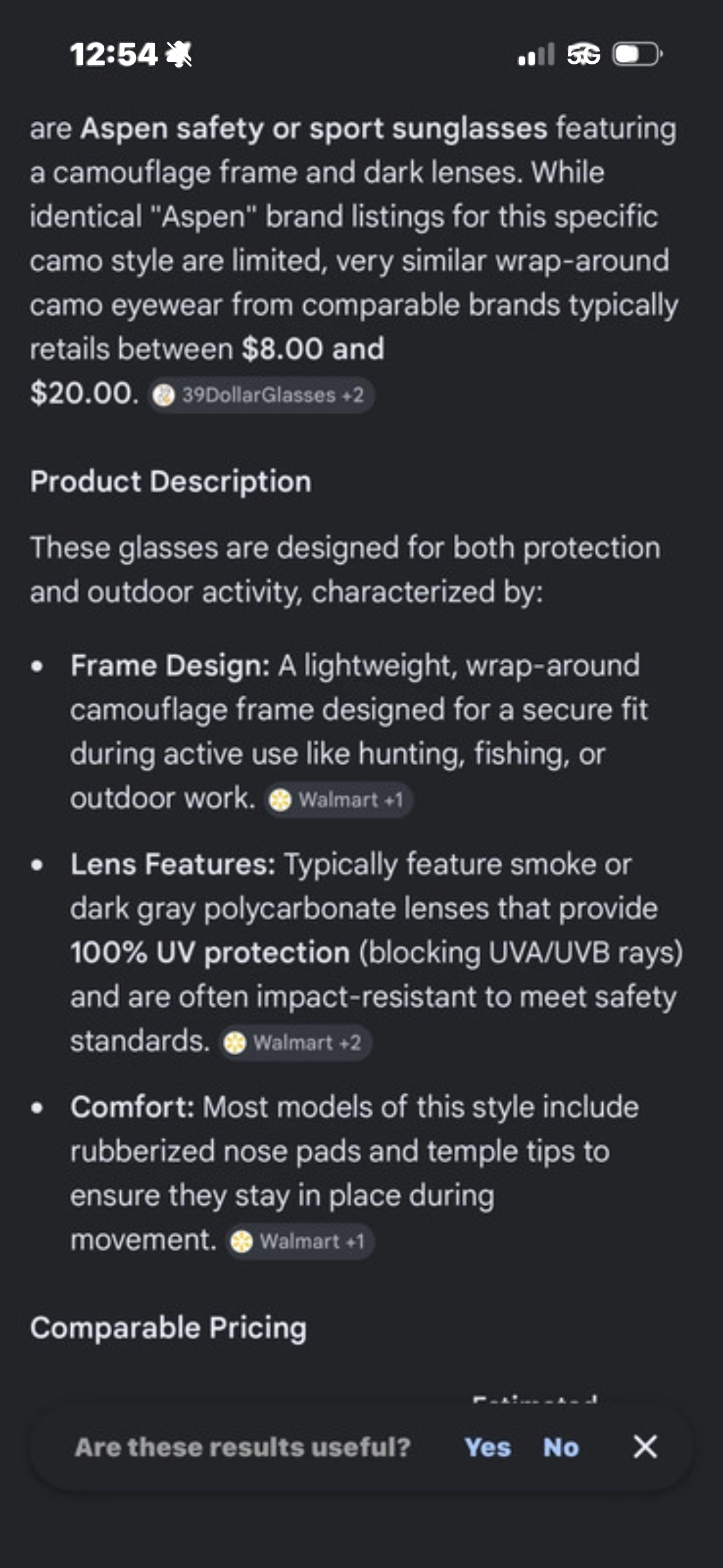 Aspen - Aspen Camouflage Sunglasses - New with tags - photo 5