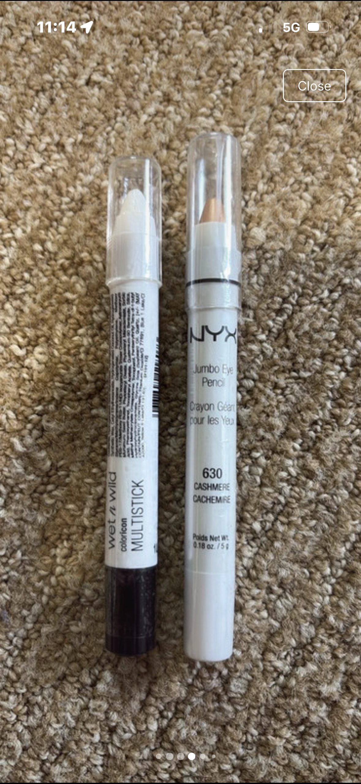 e.l.f. & Milani - Makeup Bundle 5-Piece: e.l.f. Shadow Sticks, Milani Lipliner, NYX & Wet n Wild Pencils - New / factory sealed - photo 4