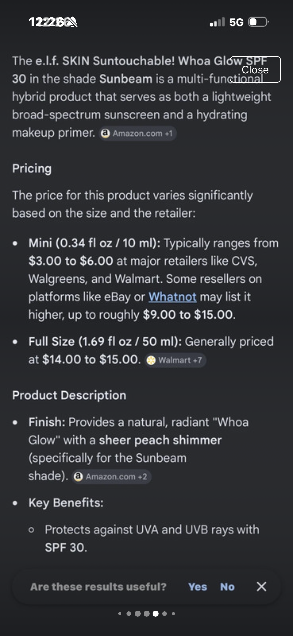 e.l.f. - e.l.f. Cosmetics Bundle: Putty Primer, Cream Eyeshadow, Whoa Glow SPF 30 - New / factory sealed - photo 6