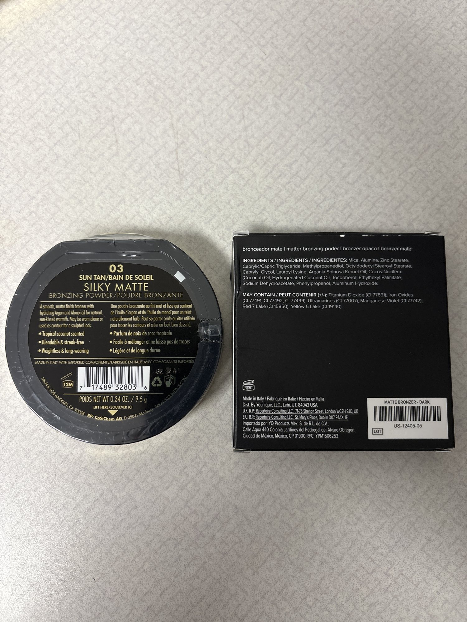 Milani - Milani Silky Matte Bronzing Powder & Younique Touch Bronzer - New / factory sealed - photo 2