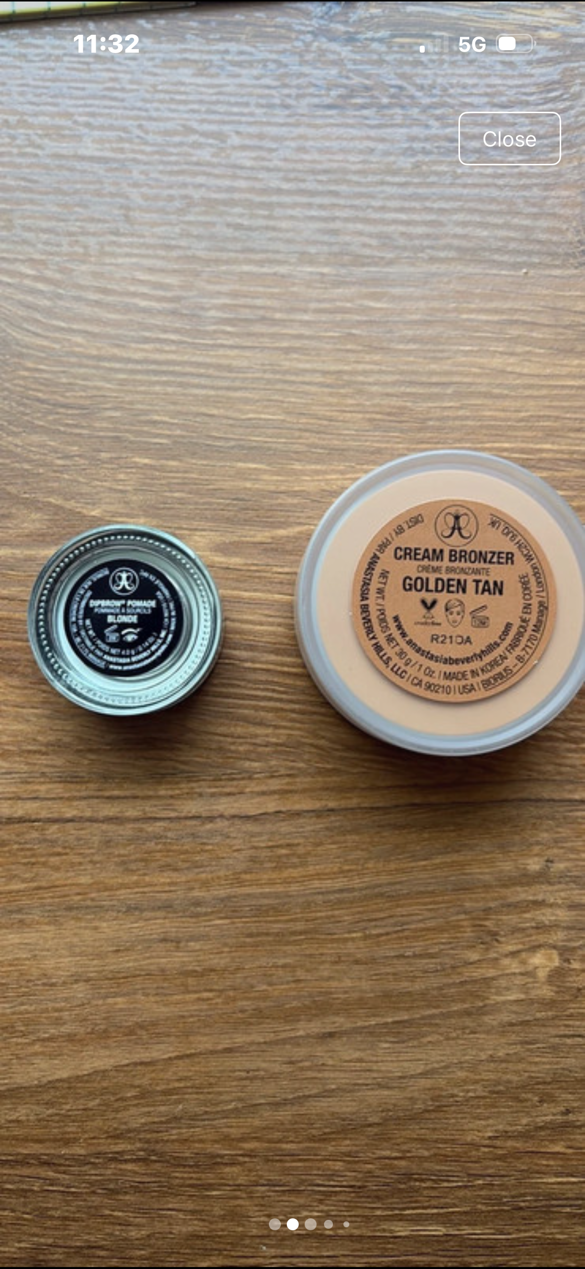 Anastasia Beverly Hills - Anastasia Beverly Hills Dipbrow Pomade (Blonde) & Cream Bronzer (Golden Tan) - New / factory sealed - photo 2