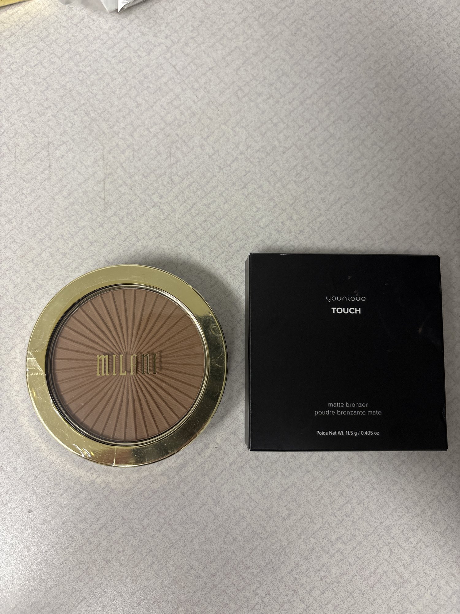 Milani Silky Matte Bronzing Powder & Younique Touch Bronzer