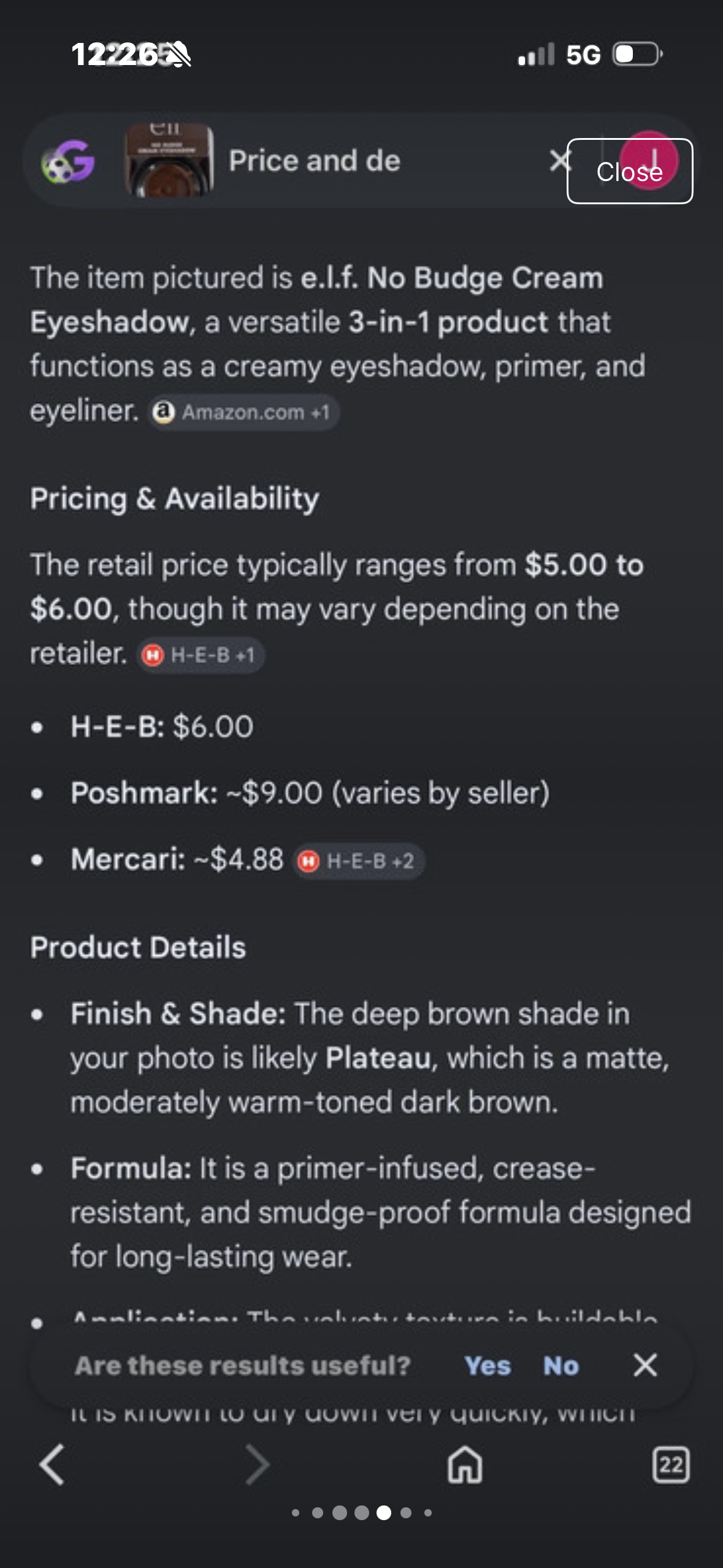e.l.f. - e.l.f. Cosmetics Bundle: Putty Primer, Cream Eyeshadow, Whoa Glow SPF 30 - New / factory sealed - photo 5
