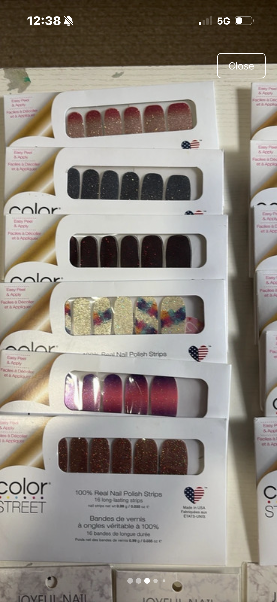 Color Street - Color Street Nail Polish Strips & Joyful Nail Stickers Bundle (16 pieces) - New / factory sealed - photo 3