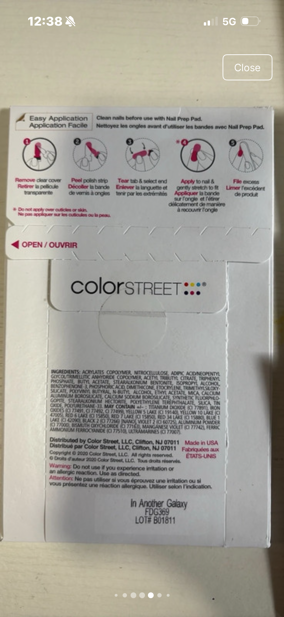 Color Street - Color Street Nail Polish Strips & Joyful Nail Stickers Bundle (16 pieces) - New / factory sealed - photo 5
