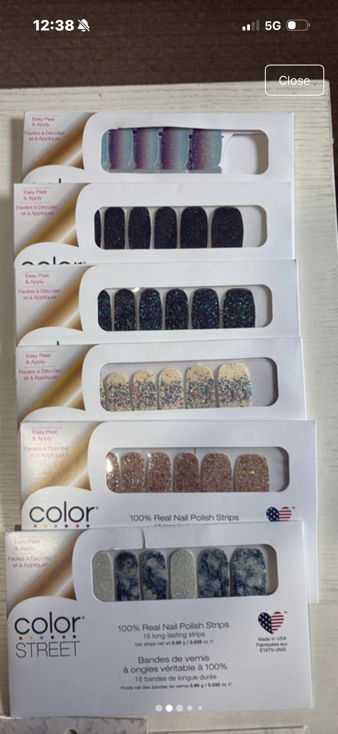 Color Street - Color Street Nail Polish Strips & Joyful Nail Stickers Bundle (16 pieces) - New / factory sealed - photo 2