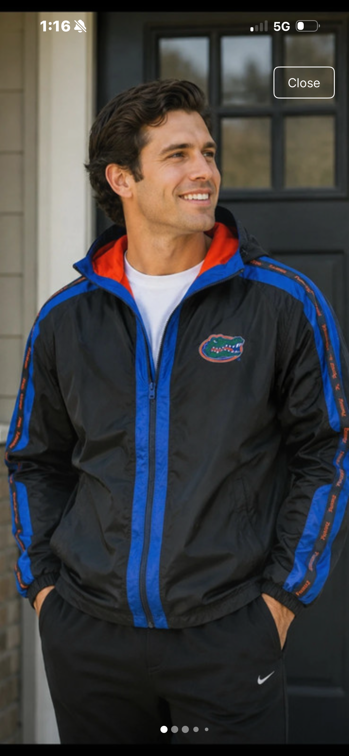 Essex - Essex Florida Gators Windbreaker Jacket (XL) - Fair condition - photo 4