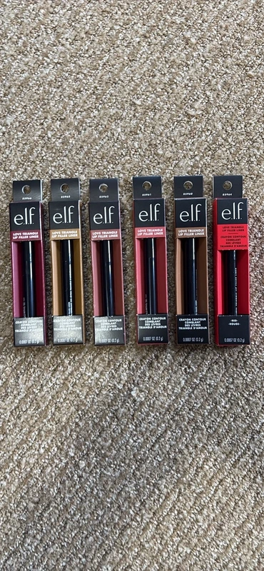 e.l.f. Love Triangle Lip Filler Liner Set (6 Shades)