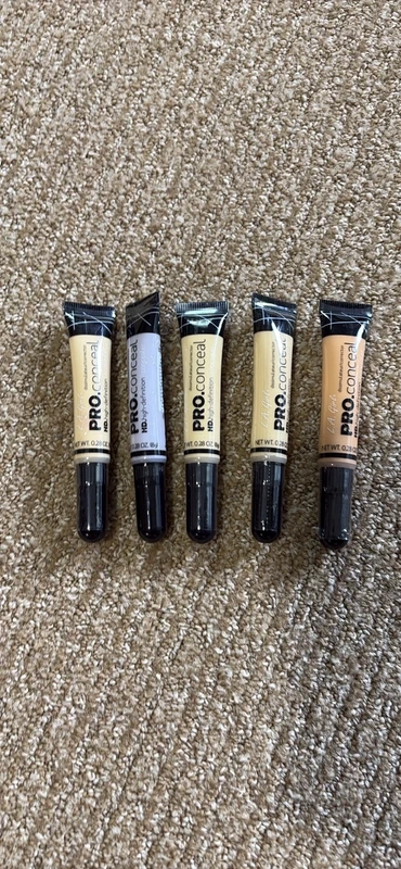 L.A. Girl PRO.conceal HD High-Definition Concealer (5 Tubes)