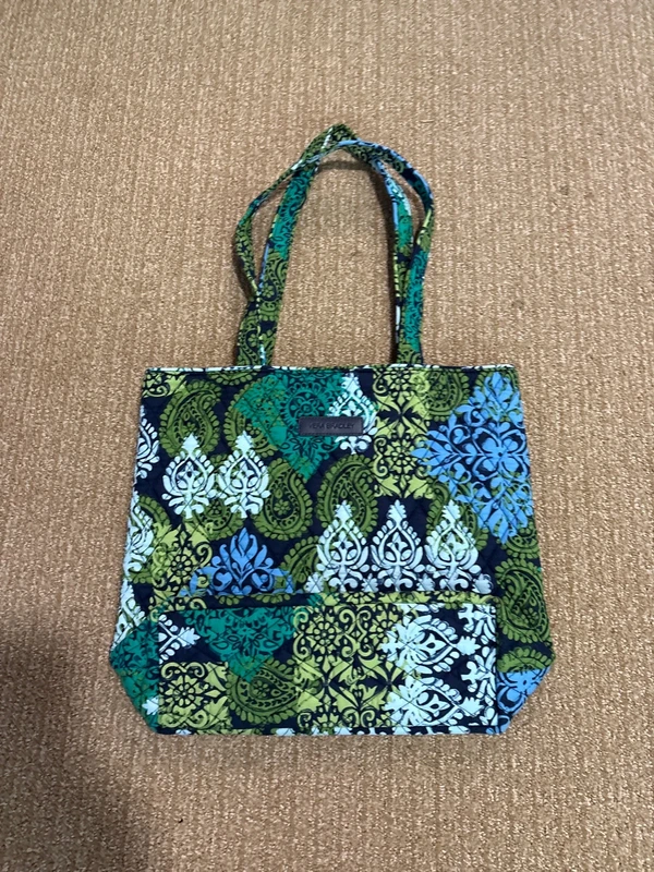 Vera Bradley Tote Bag — Caribbean Sea