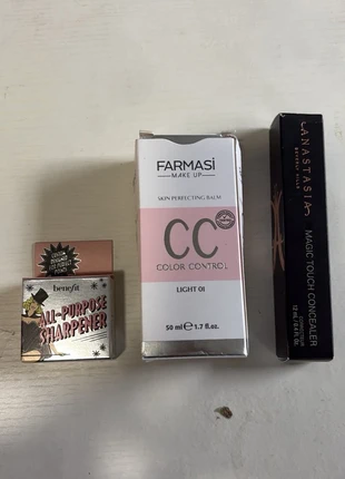 Farmasi CC Cream, Anastasia Concealer & Benefit Sharpener Bundle